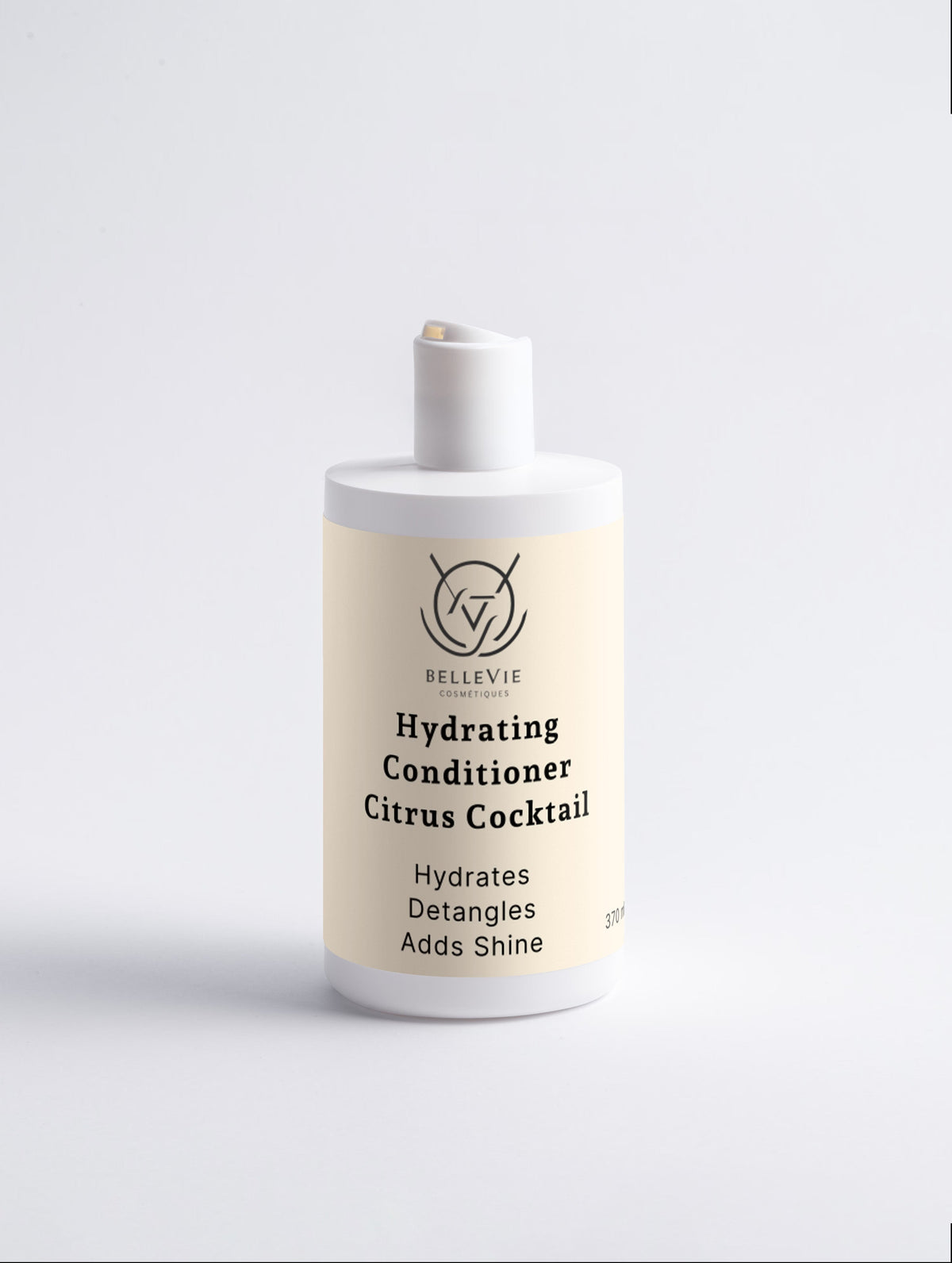 Hydrating Conditioner  Citrus Cocktail 370ml – Organic, Vegan & Anti-Frizz-0