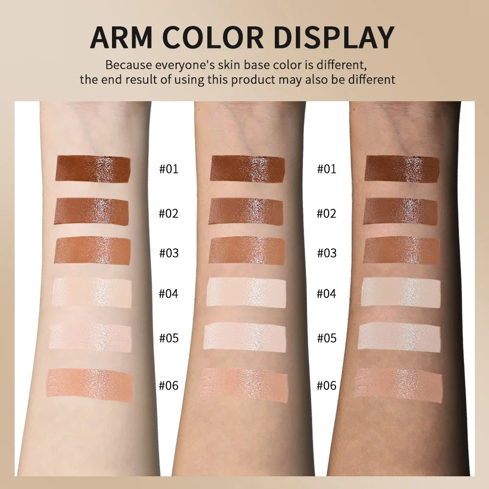 Skin Tint Stick Waterproof Nourishing Solid Tinted Serum Foundation Skin Tint Balm Face Tinted Face Contour Stick Makeup-2