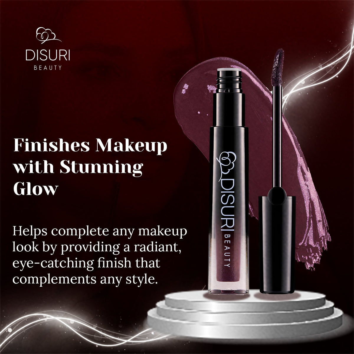 DISURI Beauty Glossy Blast Lip Gloss - Harlem (M72)-3